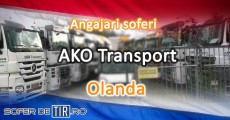 Angajari soferi AKO Transportservice Olanda